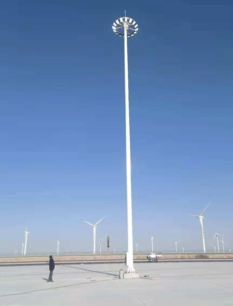 瓜州高速路服务区定西高杆灯项目